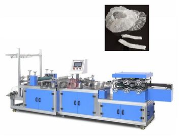 Fully Automatic High Speed Disposable Plastic and Non-woven Cap Making Machine