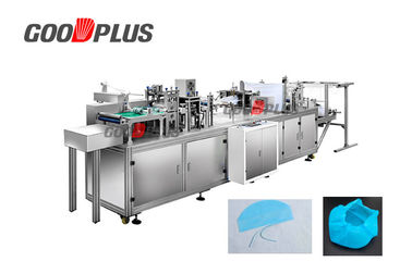 Small Scale Disposable Cap Making Machine Low Space Occupation 8250*900*1400MM