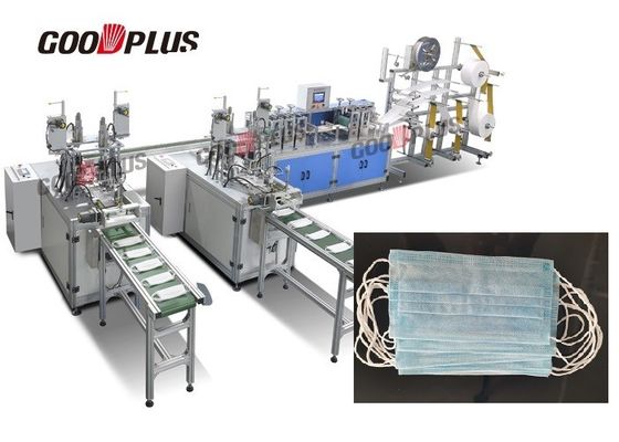 Cleanroom 6MPA Disposable 3 Ply Non Woven Mask Making Machine