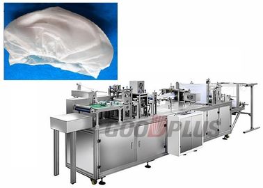 Fully Automatic Non Woven Cap Machine PLC Control Used In Hospital