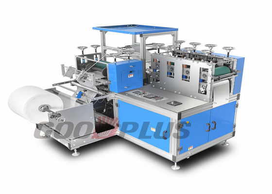 3.5kw 80GSM Disposable Shoe Cover Making Equipment For Clean Room